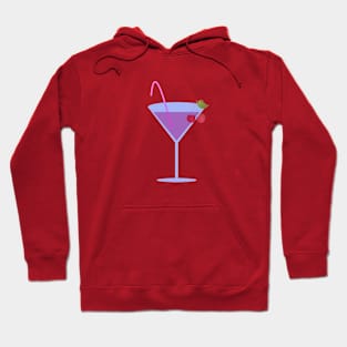 Cherry cocktail. Hoodie